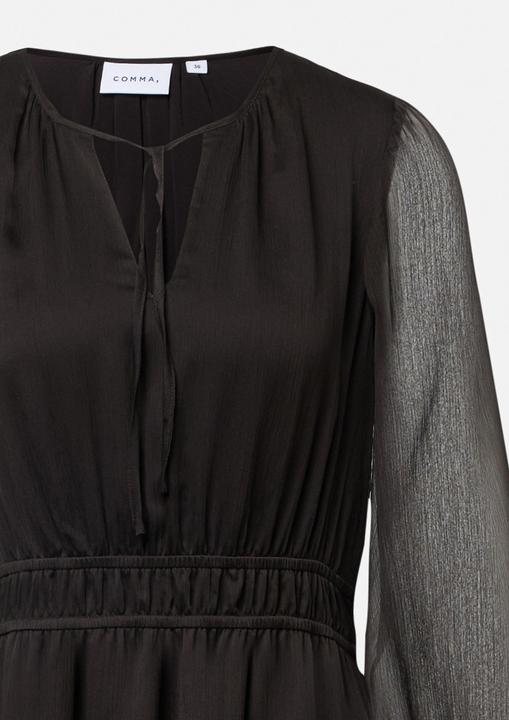 Image du produit Comma Kleid Feminines Struktur-Chiffon Kleid (40)