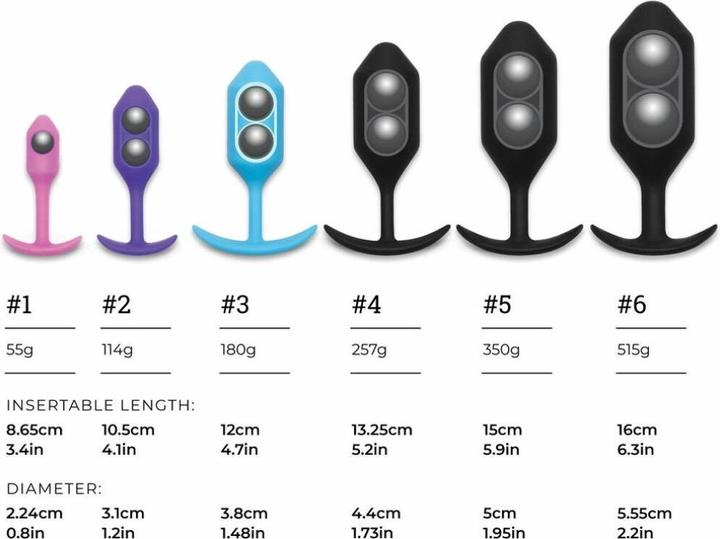 Produktbild Shots Snug Plug 6 Black
