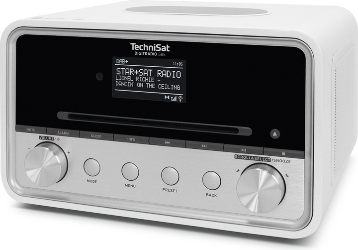 TechniSat DigitRadio 585 (DAB+ DAB, Webradio, Infrarouge, WiFi)