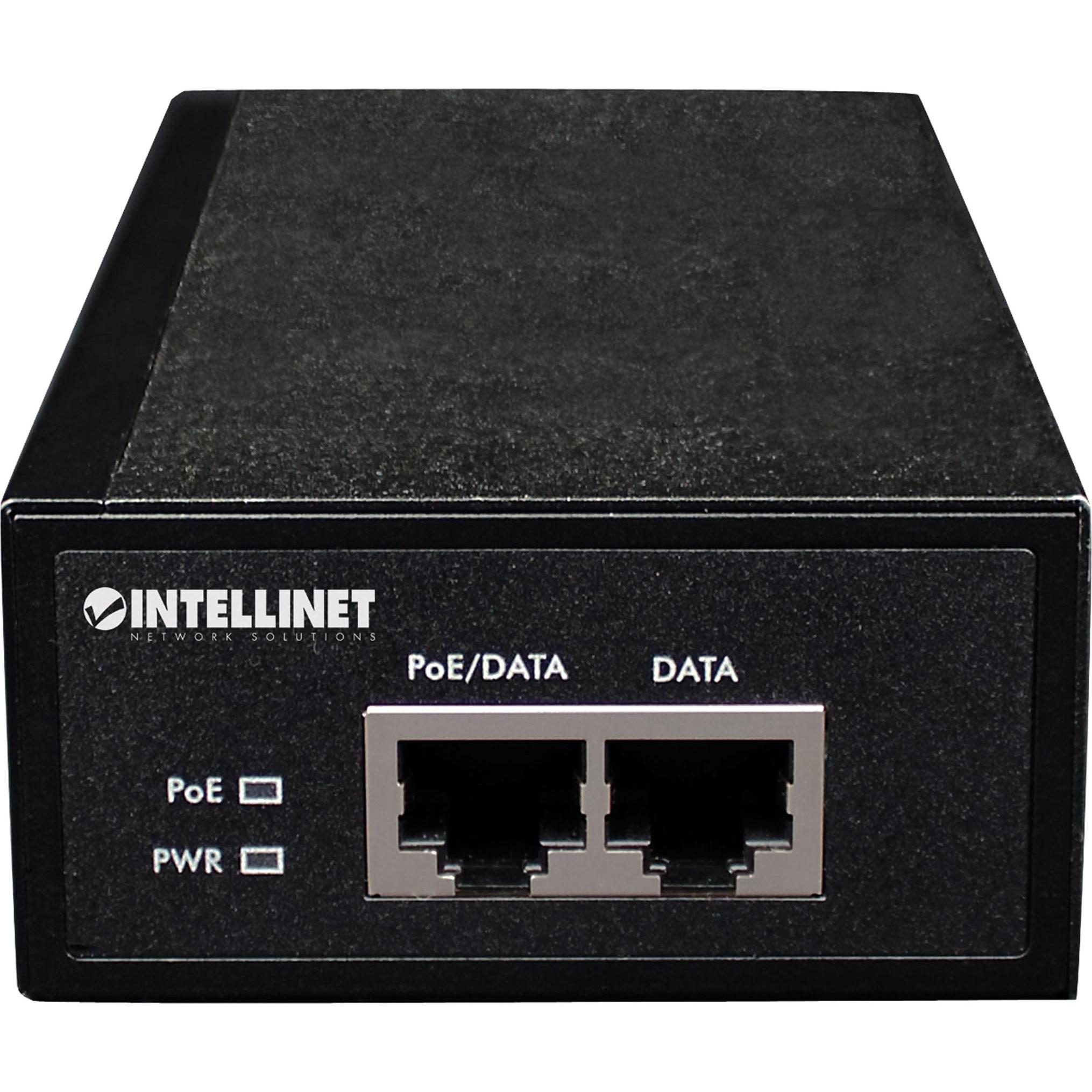 Thumbnail - Intellinet PoE+ Injector (802.3at (PoE+), 802.3af (PoE), 30 W), PoE Injector