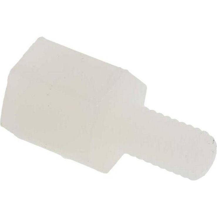 RS PRO, Accessori per viti, Distanziatore: M3 x M3, lunghezza 6mm, nylon 6.6, presa/spina, esagonale M3 M3, 5.6mm