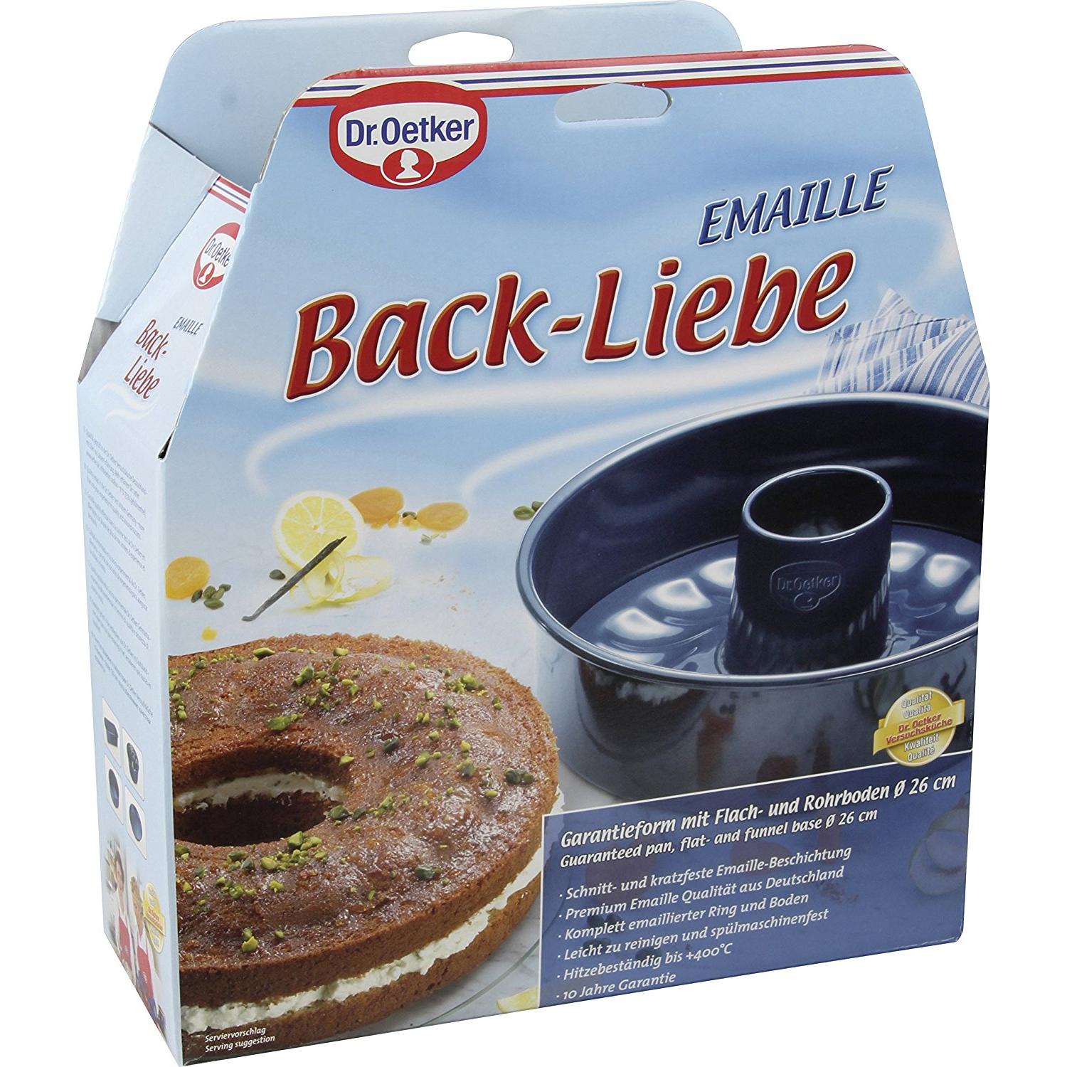 Thumbnail - Dr. Oetker Back-Liebe, Backform, Blau