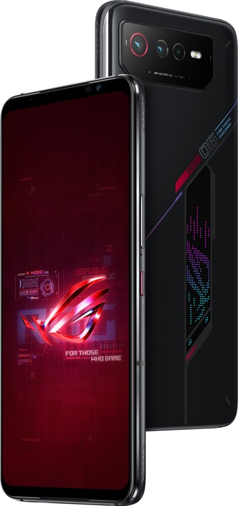 Actual product image ASUS ROG Phone 6 (256 GB, Phantom Black, 6.78", Dual SIM, 50 Mpx, 5G)