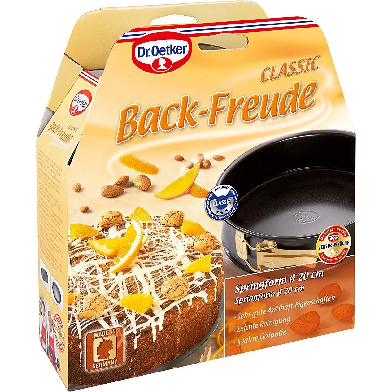 Thumbnail - Dr. Oetker Back-Freude, Backform, Schwarz