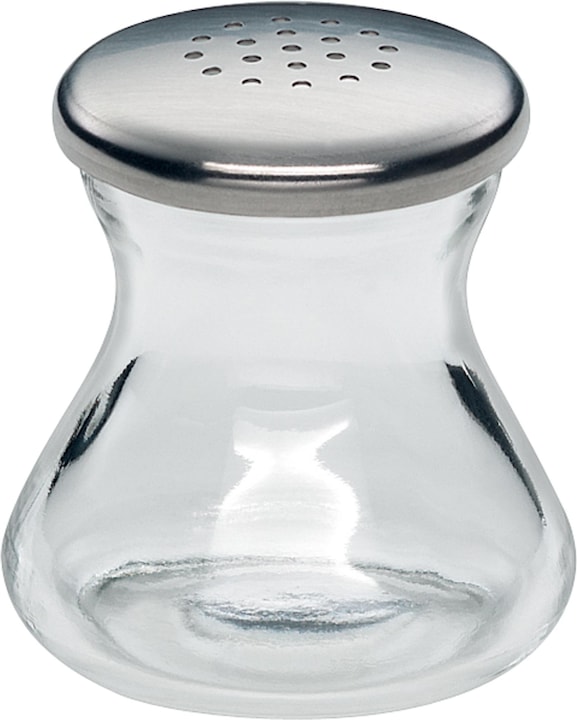 Produktbild WMF Salzstreuer 4,5cm Max & Moritz Glasbehälter Wagenfeld Edelstahl matt (Salz)