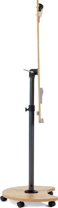 Actual product image Rocada Flipchart-Tisch, magnetisch, 69x99 cm, Holzoptik
