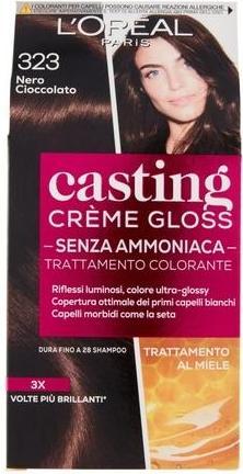 Image du produit L'Oréal Paris Casting Hair Color Cream Gloss Black Chocolate 323 (323 Ner, Cioc)