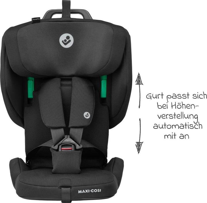 Actual product image Maxi-Cosi MC Nomad Plus authentic.black (Child seat, ECE R129/i-Size Standard)