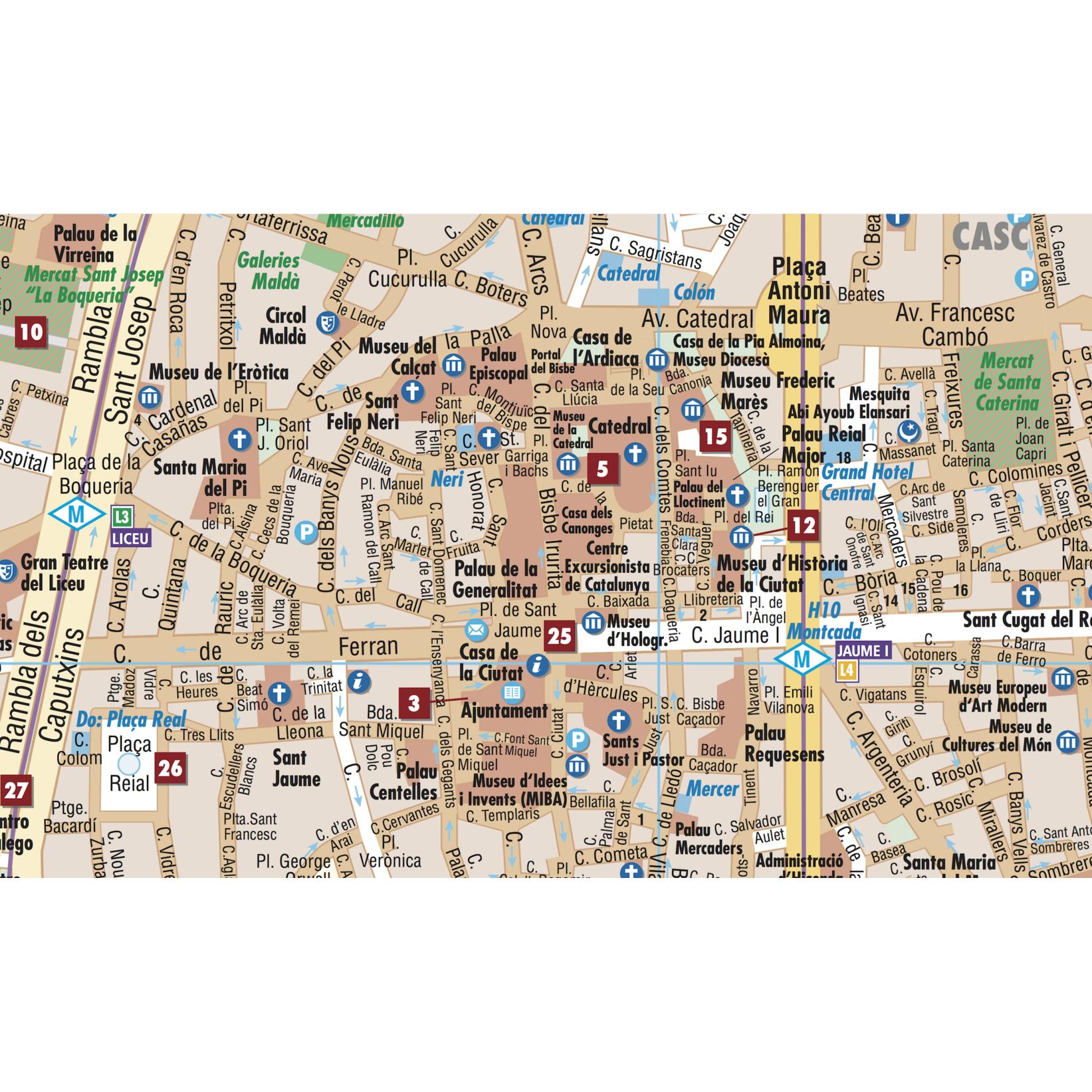 Thumbnail - Barcelona, Landkarte