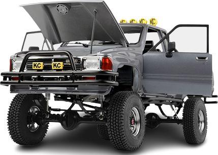 Produktbild Rc4Wd Karosserie 1987 Toyota XtraCab Hard Body Grau, 1:10