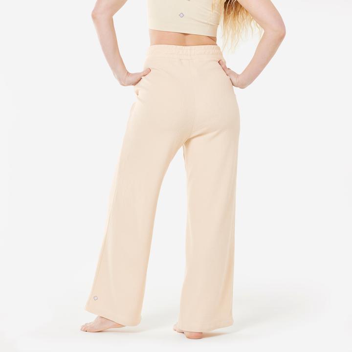 Image du produit Kimjaly Pantalon de yoga pour femme Retreat - Crop coupe large Lyocell coton