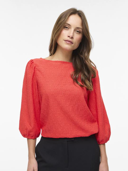 Immagine prodotto Vila VIFRIMA U-Boot-Ausschnitt Oberteil mit 3/4-Ärmeln (M)