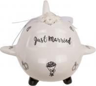 Ootb tirelire, avion, Just Married