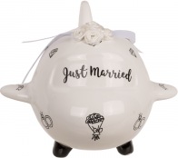 Produktbild Ootb Spardose, Flugzeug, Just Married