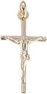 Lara PENDENTIF Plaqué or - CROIX (Laiton)