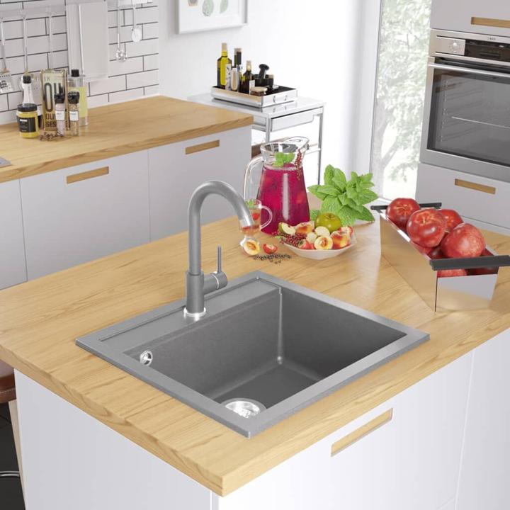 Produktbild vidaXL Tomasine (Einbauspüle, 51 cm)