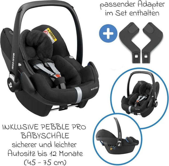 Produktbild Hauck Buggy Shop N Care inkl. Autositz Pebble Pro