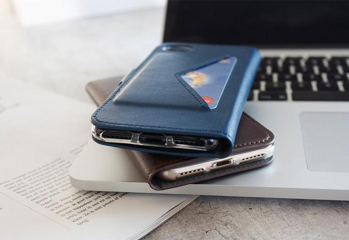 Produktbild Mobiparts Classic Wallet Case Apple iPhone X/XS Blue (Apple iPhone XS, Apple iPhone X)