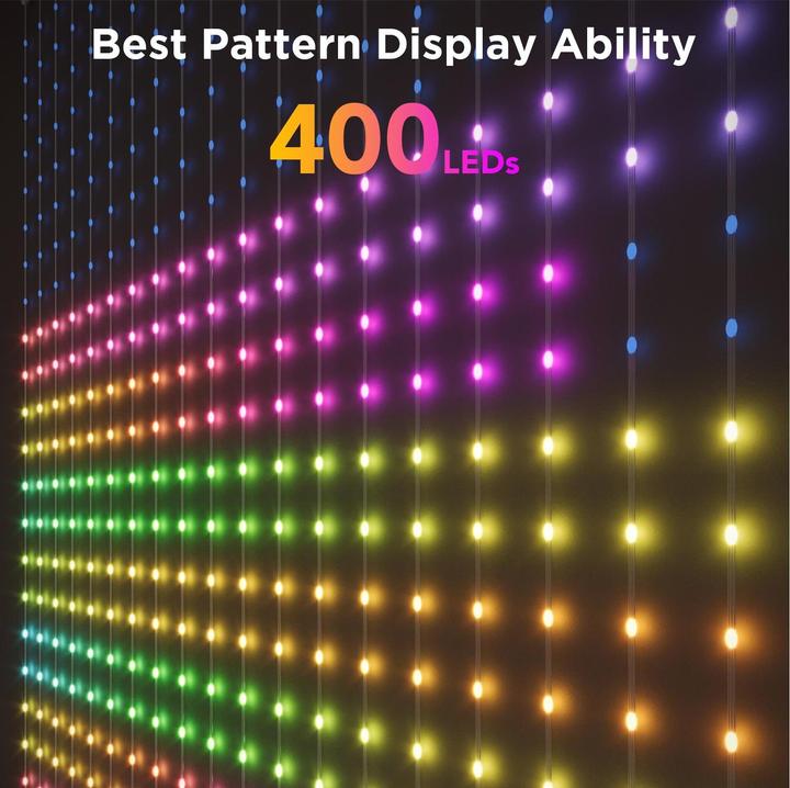 Produktbild Govee Curtain Light (RGBIC, 150 cm, Indoor)