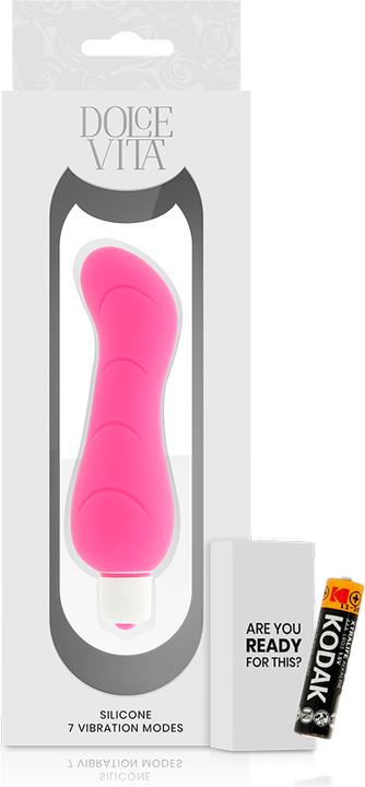 Actual product image Dolce Vita G-Spot Pink Silicone