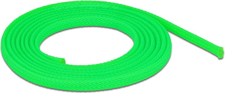 Image du produit Delock Gaine tressée extensible 2 m x 6 mm vert (Gaines pour câbles, 200 cm)