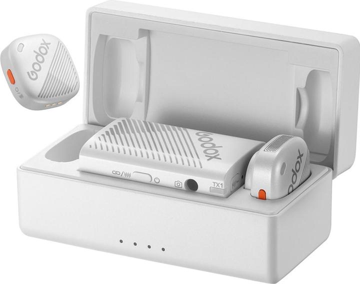 Actual product image Godox Cube C Kit2 White 2.4GHz Wireless Microphone System