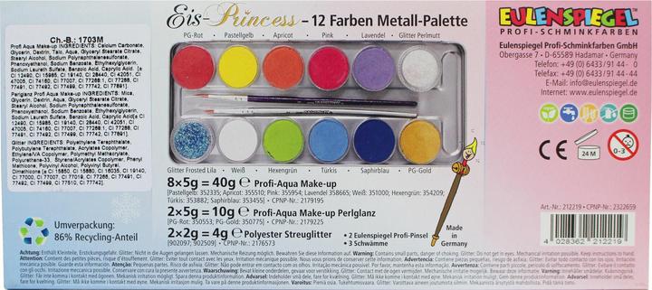 Produktbild Eulenspiegel Palette: Eisprinzessin