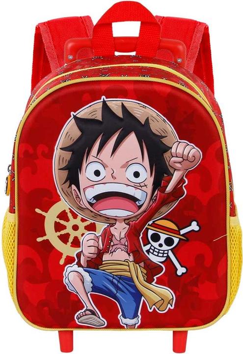 Produktbild Karactermania Small 3D Backpack with Wheels Luffy