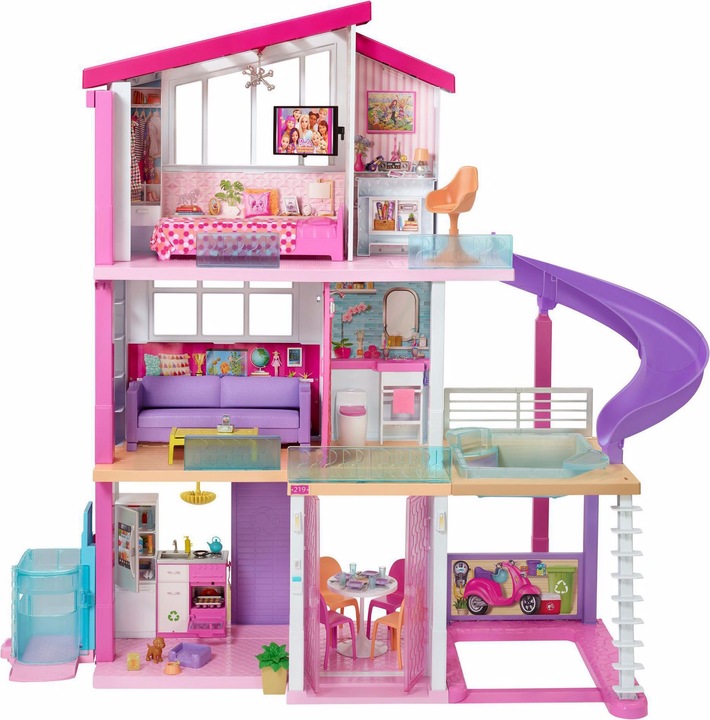 Image du produit Barbie Dreamhouse - Maison pour Poupée Mannequin - 3 ans et +