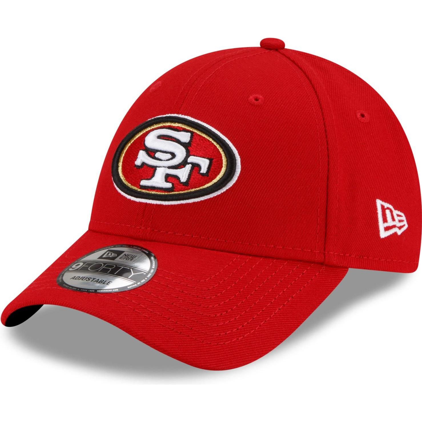 New Era, Herren, Cap, 9Forty Cap - NFL League San Francisco 49Ers Rot, Rot, (One Size)