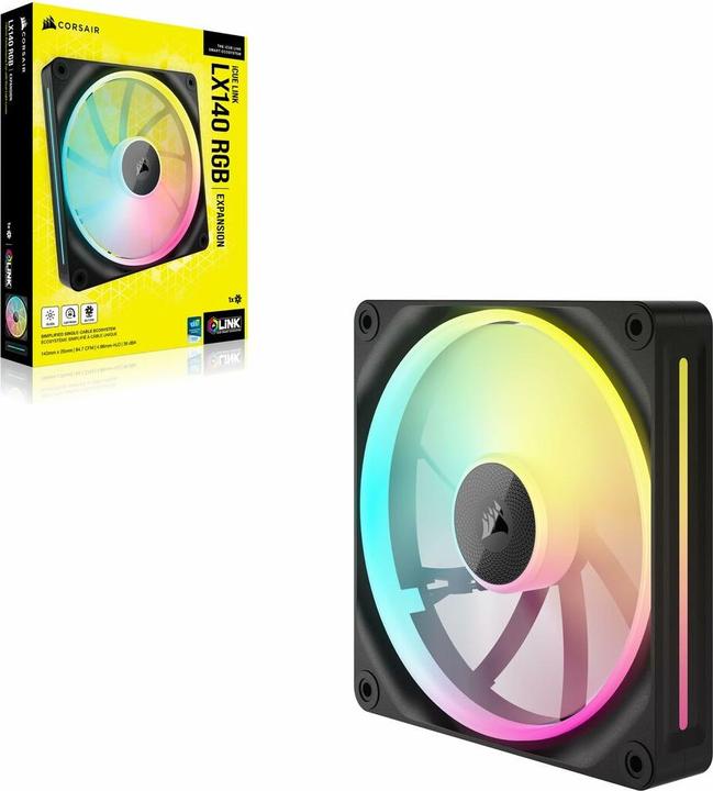 Productafbeelding Corsair iCUE LINK LX140 RGB (140 mm, 1 x)