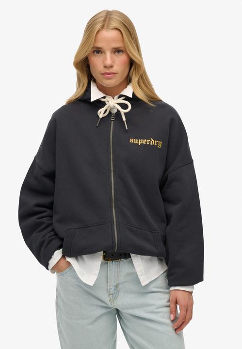 Image du produit Superdry Sweat à capuche zippé oversize Old School Tattoo (10XL)