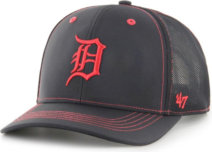 Actual product image 47 Brand Snapback Trucker Cap - Xray Detroit Tigers
