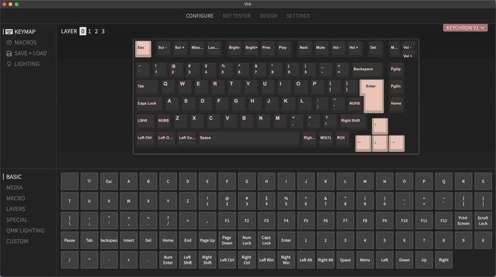 Immagine prodotto Keychron V1 Knob Version (CH, Cablato)