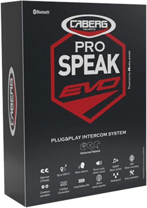 Produktbild Caberg PRO SPEAK EVO Sprechanlage schwarz