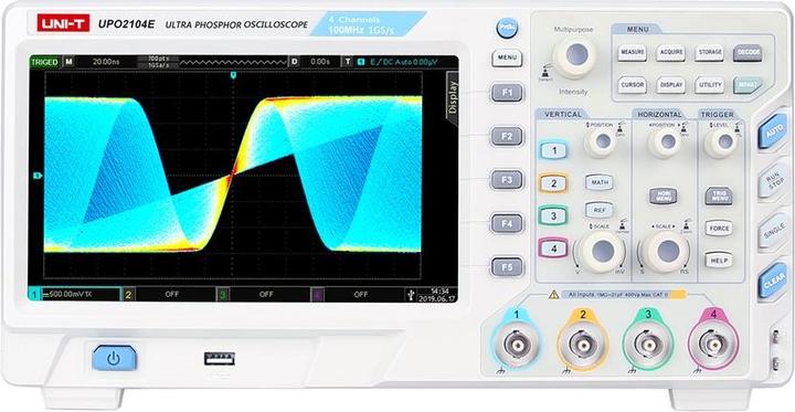 Produktbild Uni-T Osziloskope UPO2104E – 100 MHz
