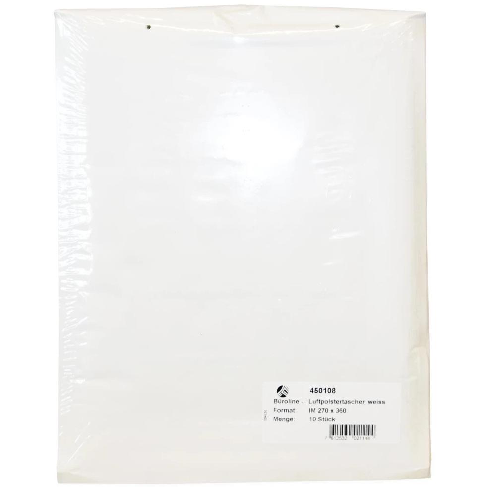 Thumbnail - Mailmedia, Versandtasche + Luftpolstertasche, Luftpolster-Versandtaschen, Typ H18, weiss, 39 g Aussenmasse: 290 x 370 mm...