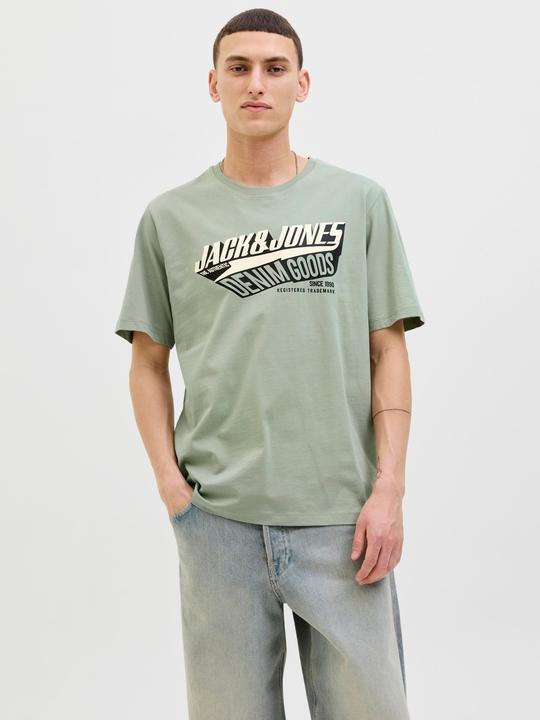 Produktbild Jack & Jones Jjelogo Tee Ss O-Neck 2 Col Aw25 Sn (XS)
