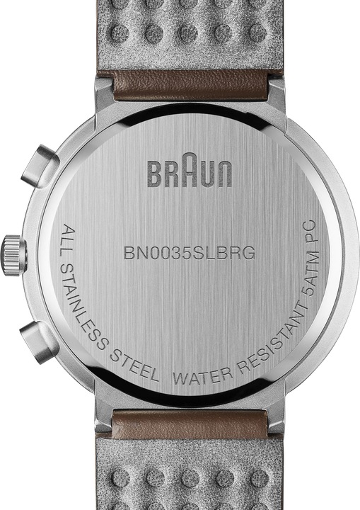 Actual product image Braun Bn0036 (Chronograph, Analogue wristwatch, 40 mm)