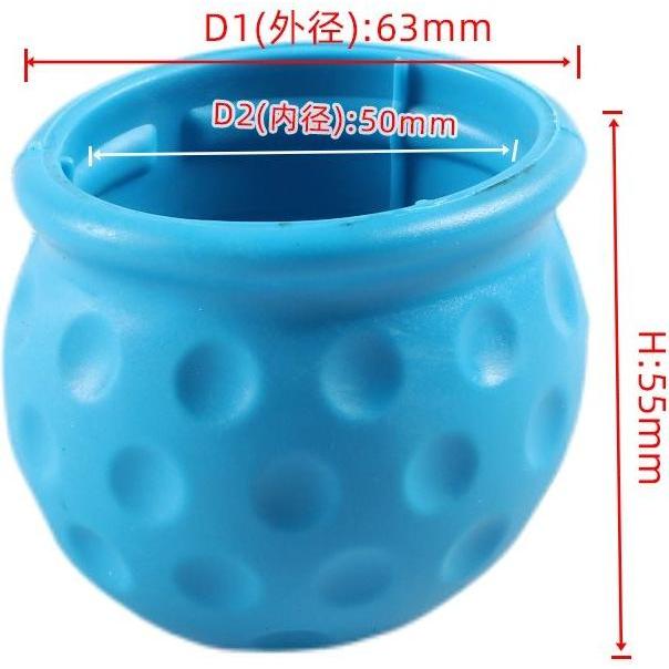 König Design, Garagenausstattung, Schutzkappe Anhängerkupplung Kugelschutzkappe Abdeckkappe Kugelkopf 50mm Gummi