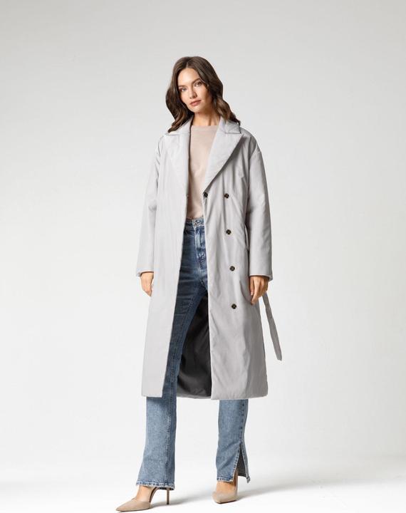 Actual product image Furnari Padded coat with detachable belt