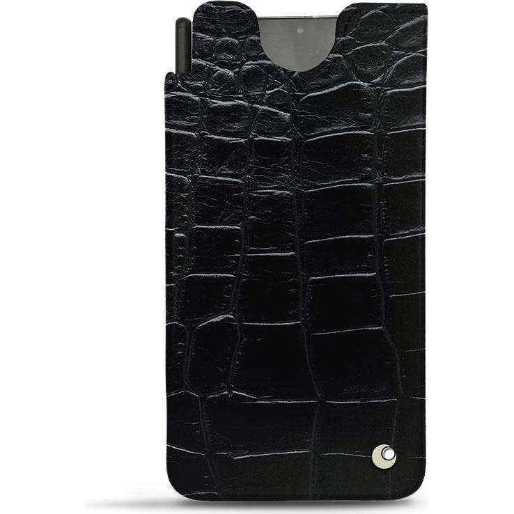 Noreve Lederschutzhülle (Samsung Galaxy S21 Ultra), Smartphone Hülle, Schwarz