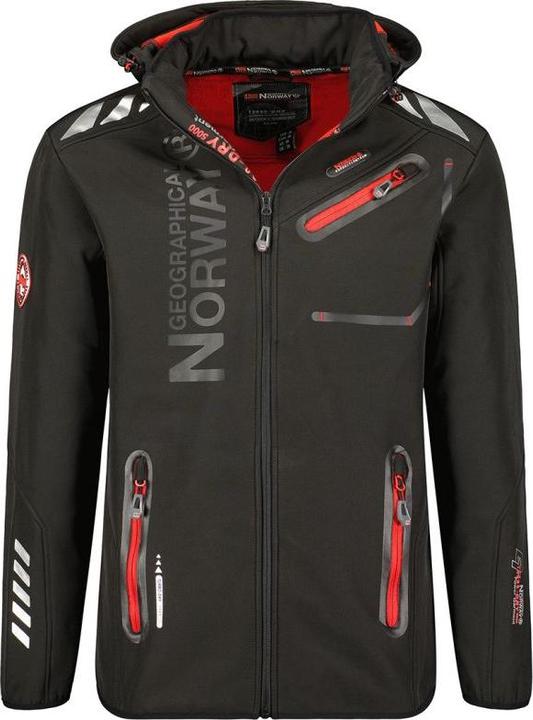 Geographical Norway Softshell Jacket Royaute DB 068 M WY2000H/GN/Black / Red