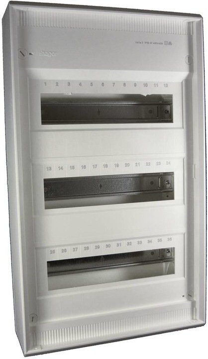 Actual product image Hager VA36CN Distribution cabinet surface-mounted