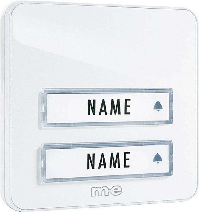 Produktbild Modern-Electronics m-e KTA-2 W Klingelplatte mit