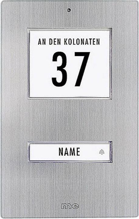 Actual product image Modern-Electronics m-e KT 1-EG Bell push button (Cable)