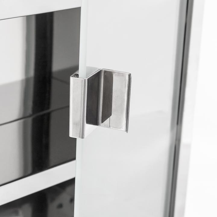 Immagine prodotto Relaxdays Armadietto porta medicinali quadrato (27 x 12 x 57 cm)