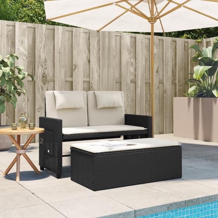 Image du produit vidaXL Ensemble salon de jardin 10 pièces avec coussins