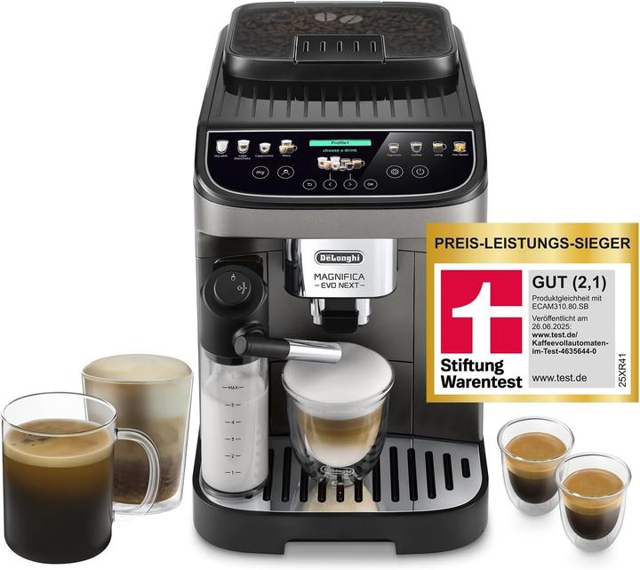 Produktbild De'Longhi Volautomatische Espressomaschine mit Milchschäumer und Touch-Display