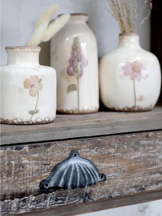 Immagine prodotto Chic Antique Maniglia per mobili con scanalature 5 x 12 cm, grigio antico